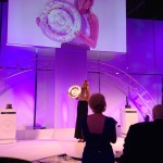 The singles champions at the Royal Opera House dinner