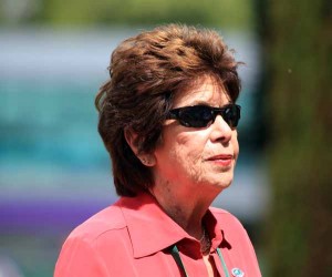 Maria Bueno had a full second week at glorious Wimbedon (photo by David Musgrove, Tennis Today)