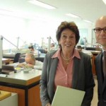 Maria Bueno with the folks at Rolex Brazil